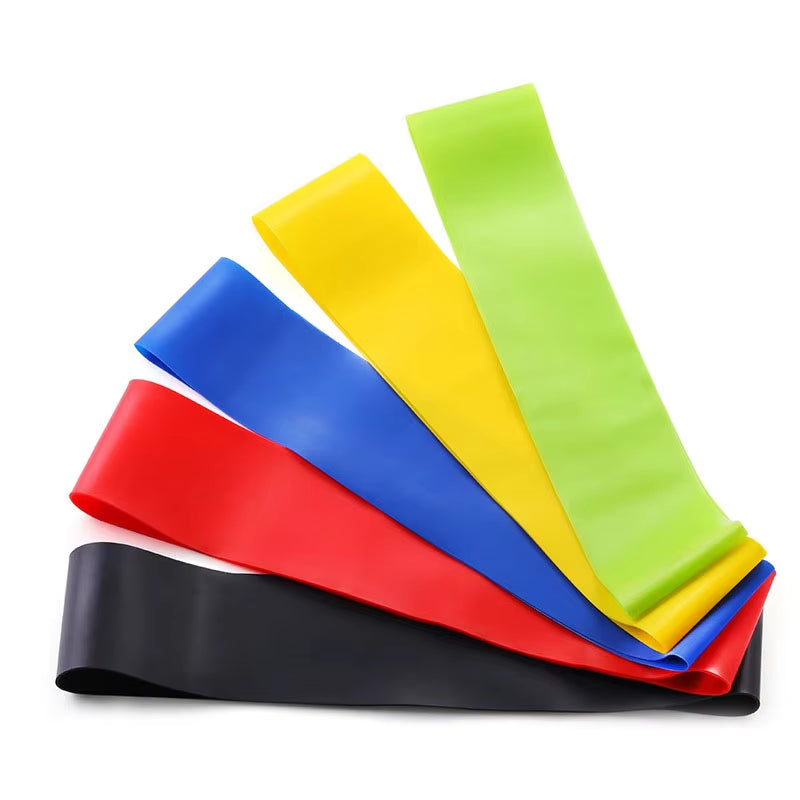 Resistance Bands – Strong Latex for Gym, Yoga, CrossFit & Home Workouts