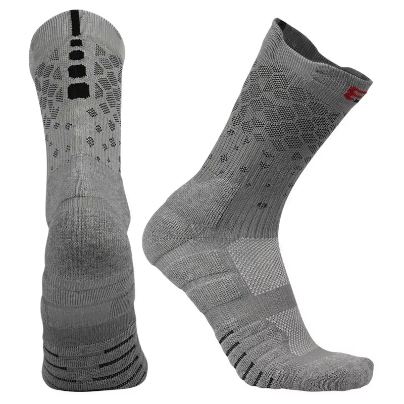 Shock-Absorbing Sports Socks – Breathable, Honeycomb Design for Men & Women