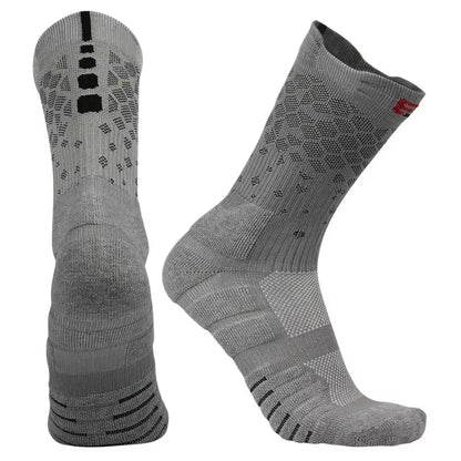 Shock-Absorbing Sports Socks – Breathable, Honeycomb Design for Men & Women