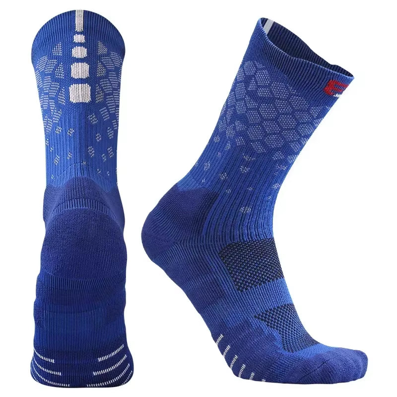 Shock-Absorbing Sports Socks – Breathable, Honeycomb Design for Men & Women