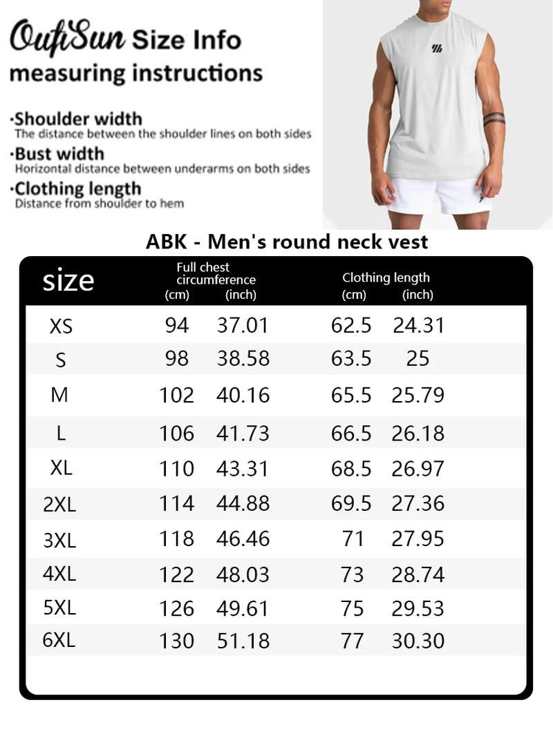 Men's Quick-Dry Fitness Tank – Sleeveless Gym & Bodybuilding Singlet