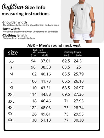 Men's Quick-Dry Fitness Tank – Sleeveless Gym & Bodybuilding Singlet