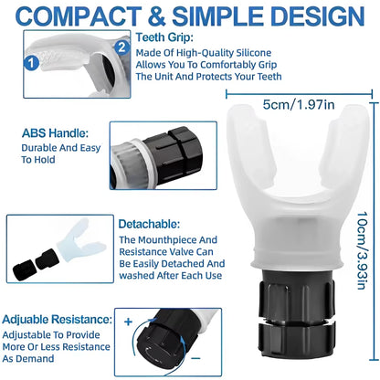 Portable Breathing Trainer – Strengthen Lungs & Boost Performance