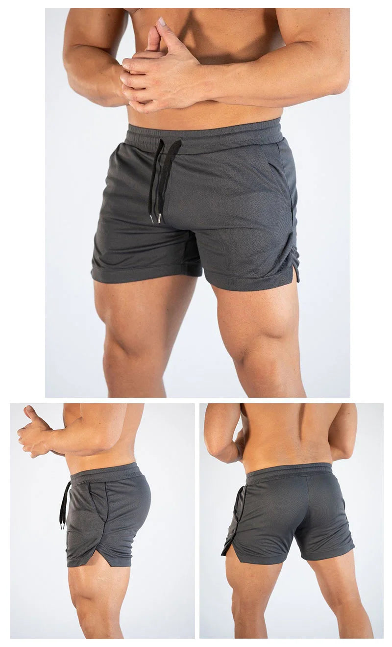 Men's Summer Fitness Shorts – Lightweight Gym & Running Sportswear