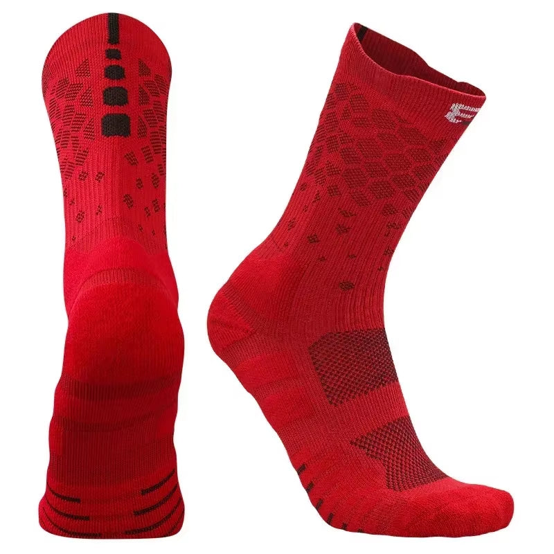 Shock-Absorbing Sports Socks – Breathable, Honeycomb Design for Men & Women